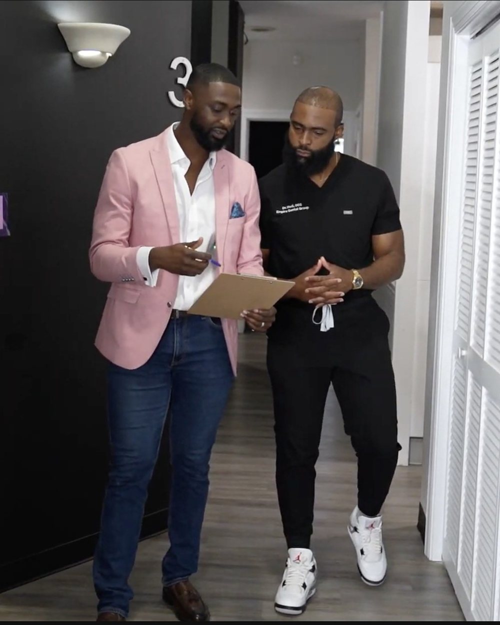 Kingsley Ifedi, CPA with his brother Dr. Jamaine Ifedi